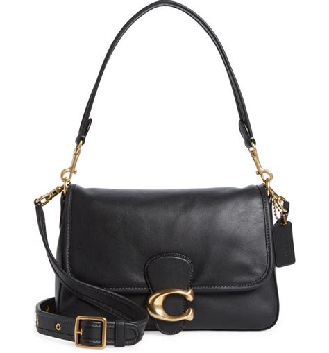 coach soft leather shoulder bags